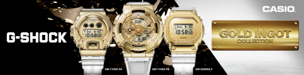 CASIO G-SHOCK GOLD INGOT
