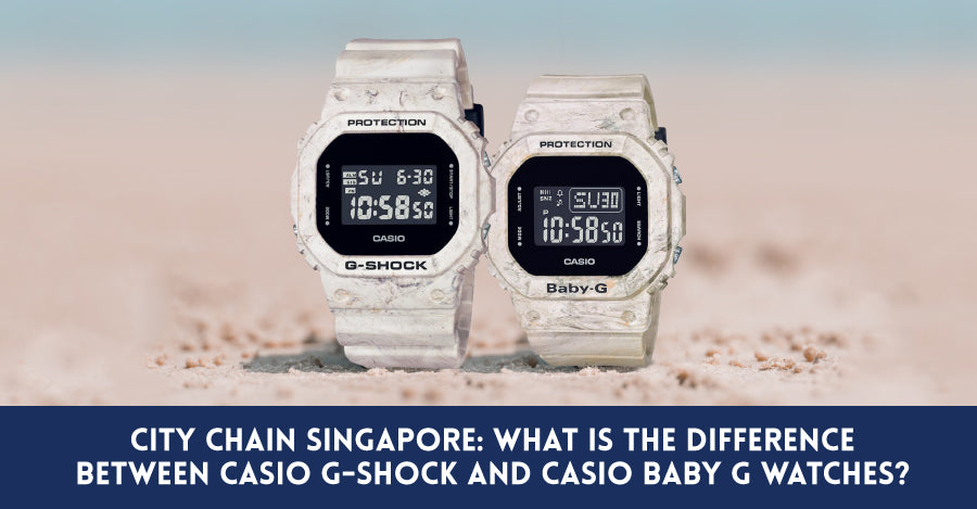 What Is The Difference Between Casio G-Shock and Casio Baby G Watches?