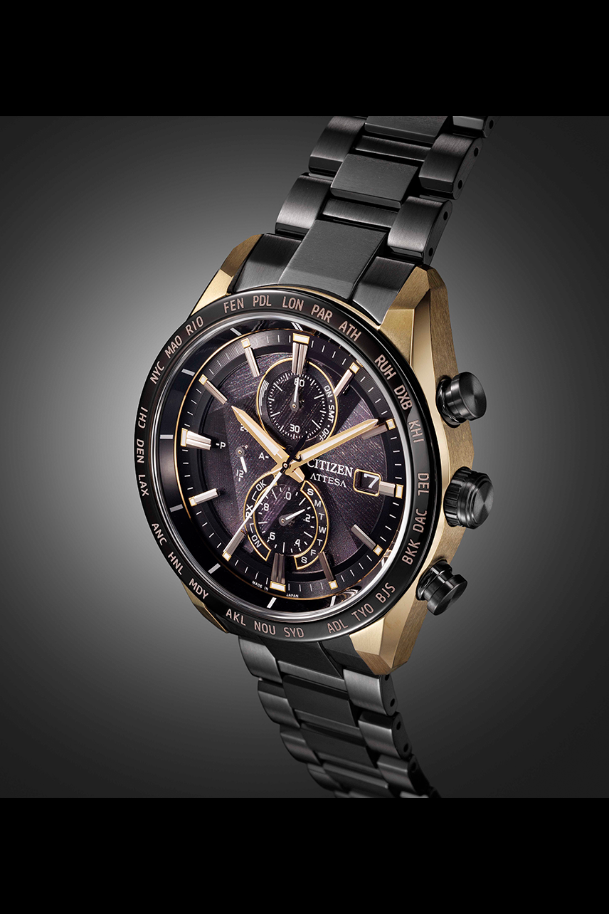 CITIZEN AT8384-58E ATTESA ECO-DRIVE CHRONOGRAPH LIMITED EDITION MEN WATCH