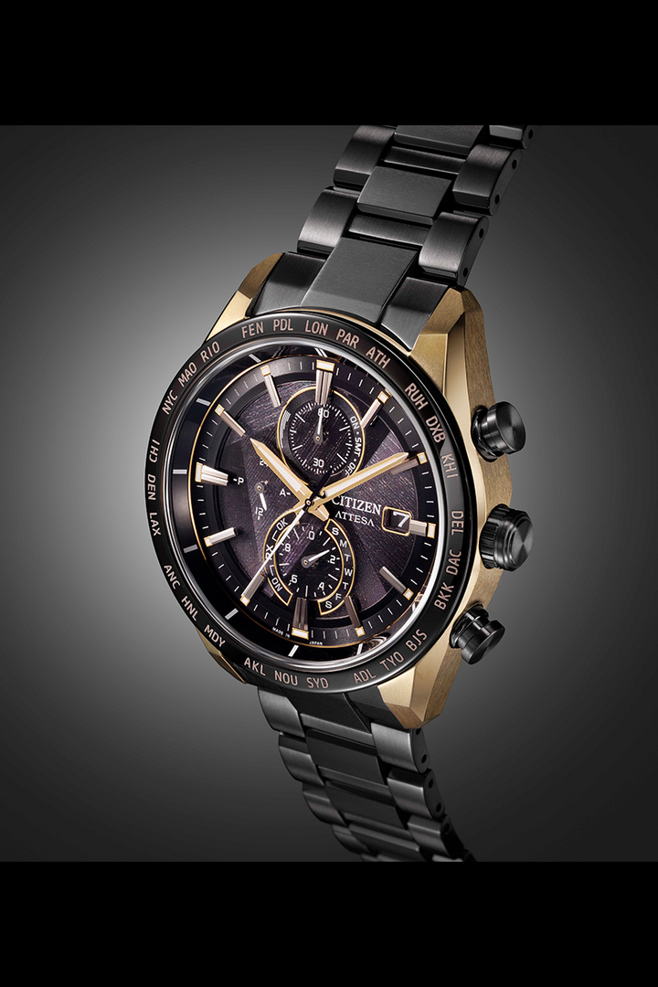 CITIZEN AT8384-58E ATTESA ECO-DRIVE CHRONOGRAPH LIMITED EDITION MEN WATCH