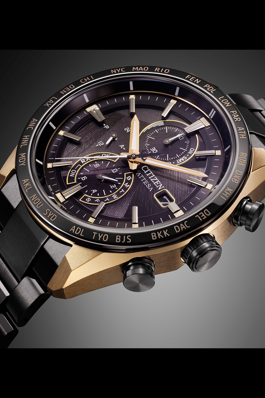 CITIZEN AT8384-58E ATTESA ECO-DRIVE CHRONOGRAPH LIMITED EDITION MEN WATCH