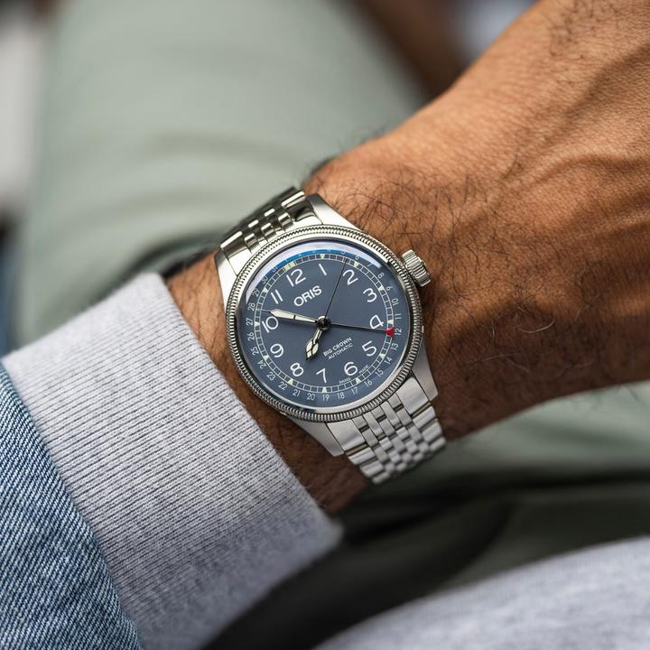 ORIS BIG CROWN 01 754 7741 4065-07 8 20 22 POINTER DATE MECHANICAL MEN WATCH