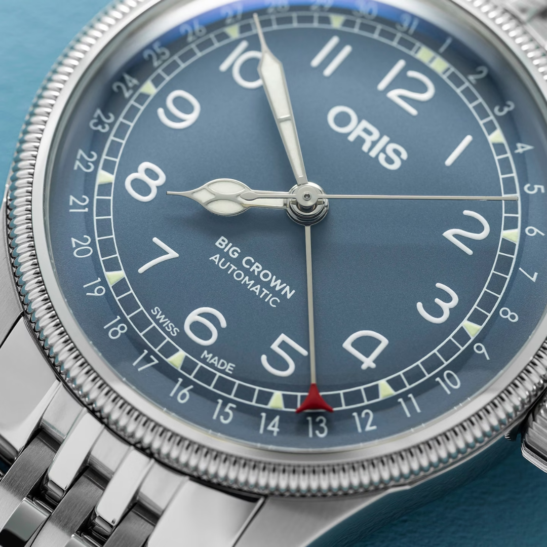 ORIS BIG CROWN 01 754 7741 4065-07 8 20 22 POINTER DATE MECHANICAL MEN WATCH