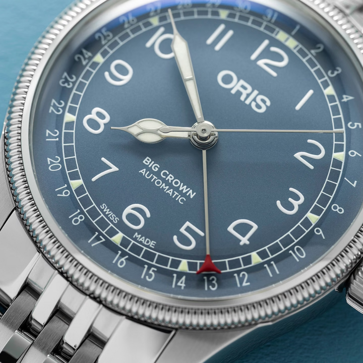 ORIS BIG CROWN 01 754 7741 4065-07 8 20 22 POINTER DATE MECHANICAL MEN WATCH