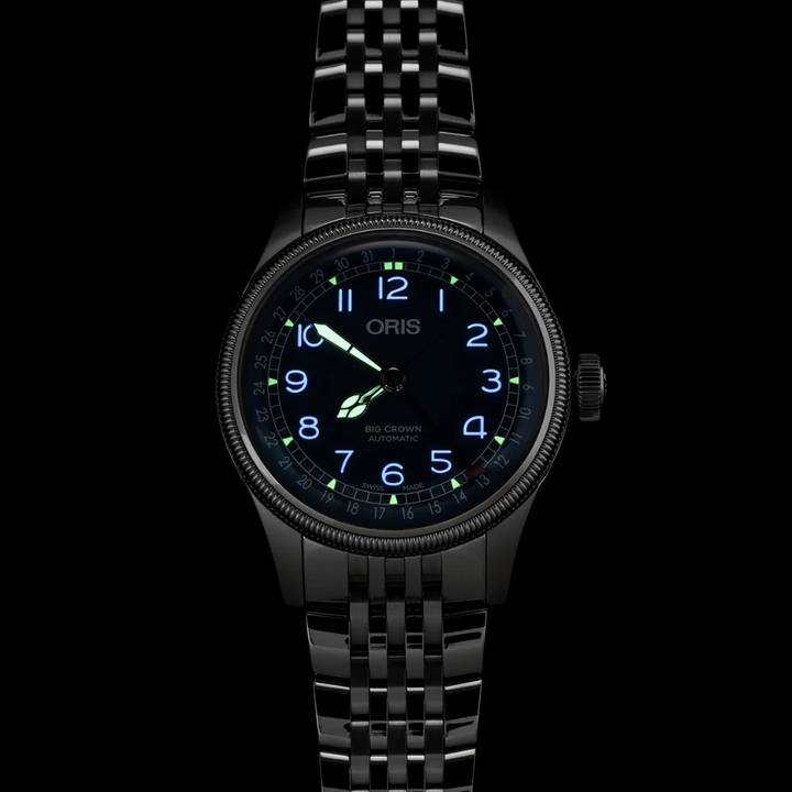 ORIS BIG CROWN 01 754 7741 4065-07 8 20 22 POINTER DATE MECHANICAL MEN WATCH