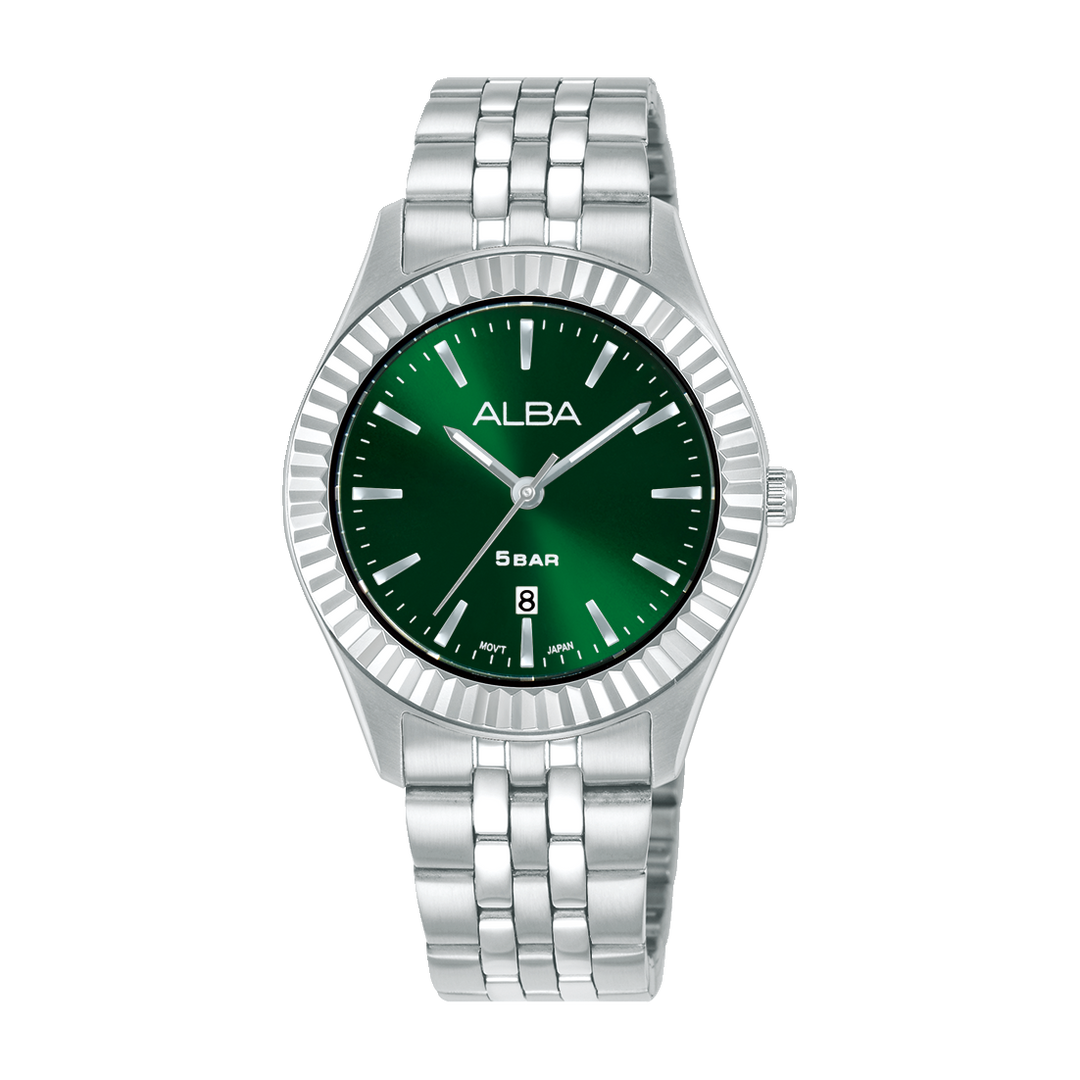 ALBA AH7FF9X PRESTIGE QUARTZ DATE WOMEN WATCH