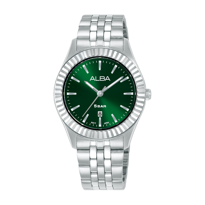 ALBA AH7FF9X PRESTIGE QUARTZ DATE WOMEN WATCH