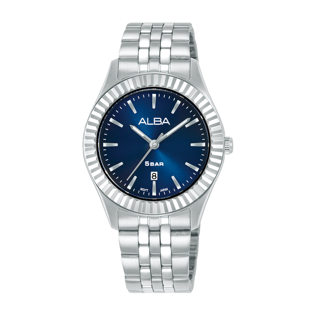 ALBA AH7FG1X FASHION QUARTZ BLUE DIAL WOMEN WATCH