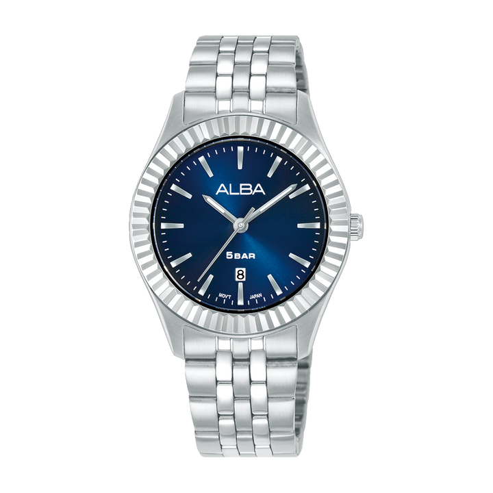 ALBA AH7FG1X FASHION QUARTZ BLUE DIAL WOMEN WATCH