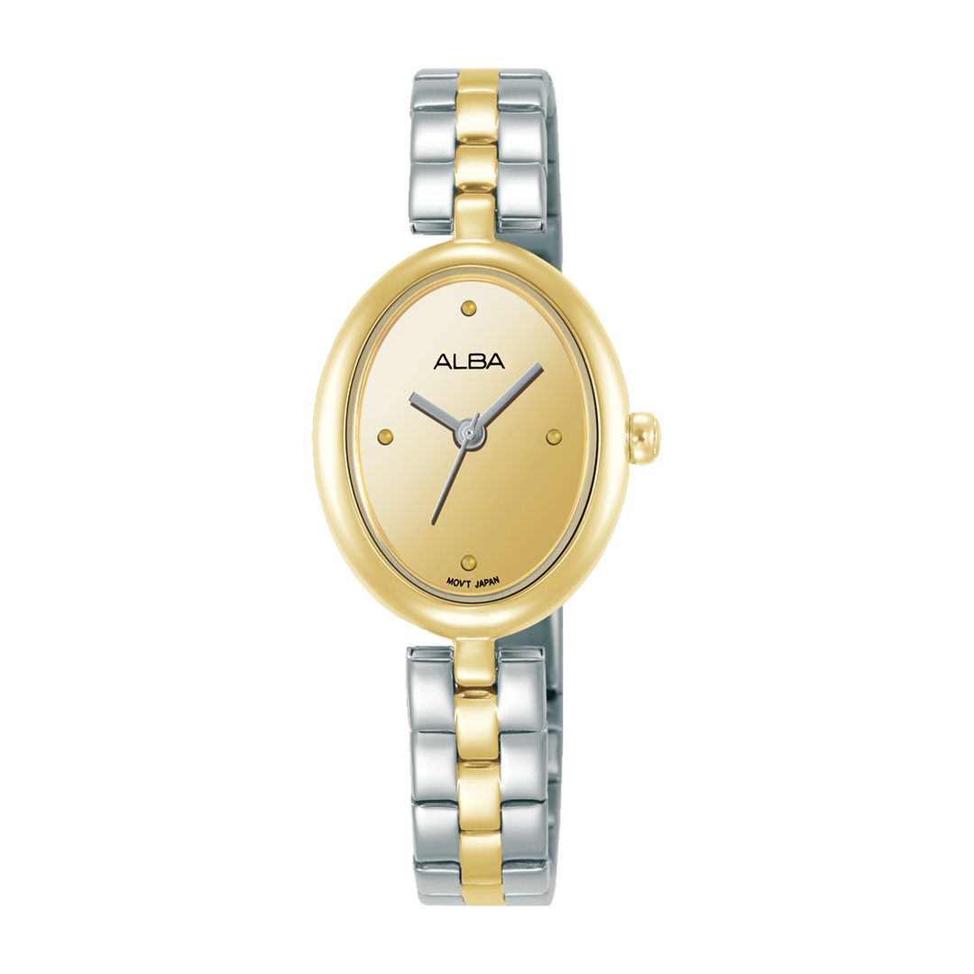 ALBA AH8920X FASHION QUARTZ GILT POLISHED DIAL WOMEN WATCH