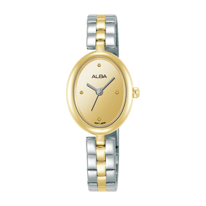 ALBA AH8920X FASHION QUARTZ GILT POLISHED DIAL WOMEN WATCH