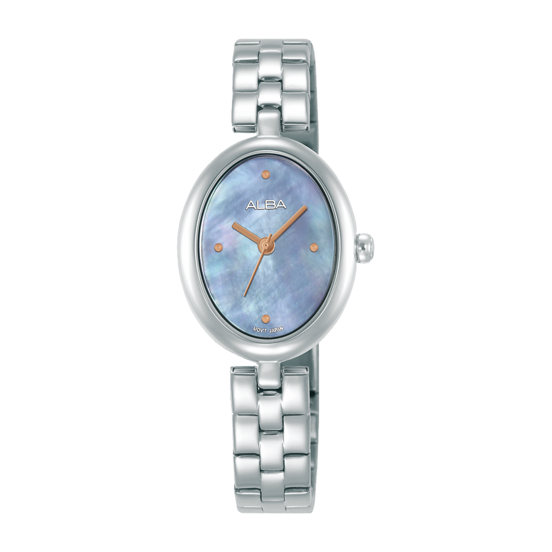 ALBA AH8923X FASHION QUARTZ BLUE MOTHER OF PEARL DIAL WOMEN WATCH