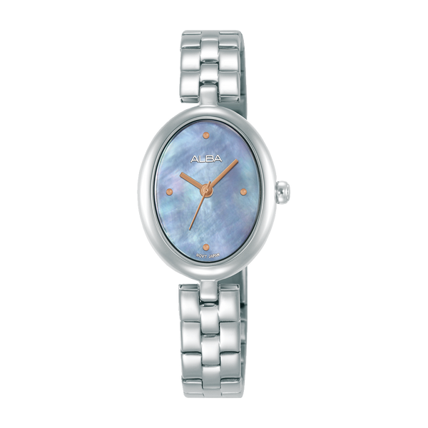 ALBA AH8923X FASHION QUARTZ BLUE MOTHER OF PEARL DIAL WOMEN WATCH