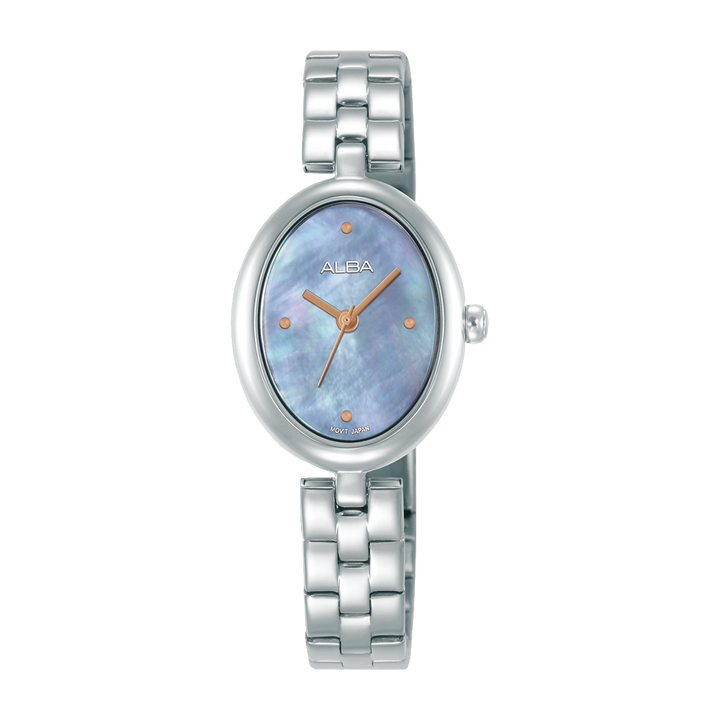 ALBA AH8923X FASHION QUARTZ BLUE MOTHER OF PEARL DIAL WOMEN WATCH