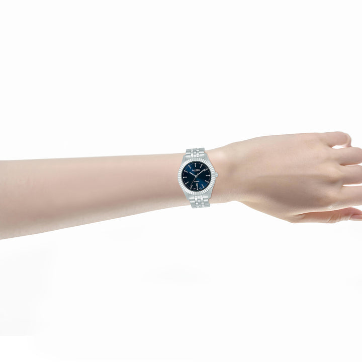 ALBA AH7FG1X FASHION QUARTZ BLUE DIAL WOMEN WATCH