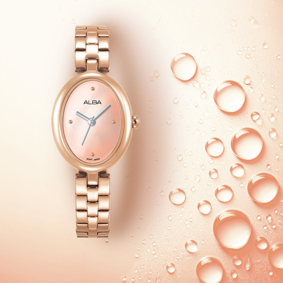 ALBA AH8916X FASHION QUARTZ DATE WOMEN WATCH