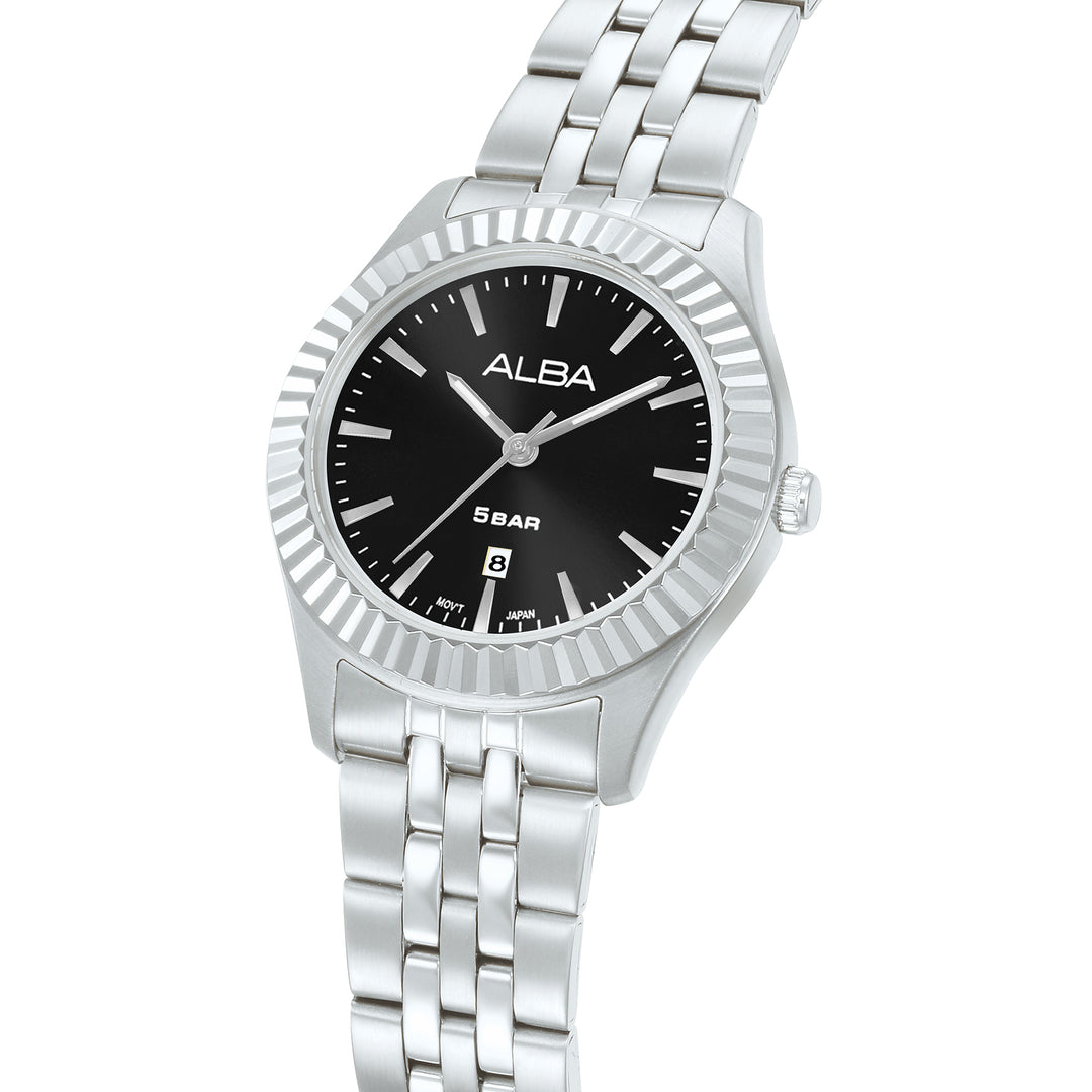 ALBA AH7FG3X FASHION QUARTZ BLACK DIAL WOMEN WATCH