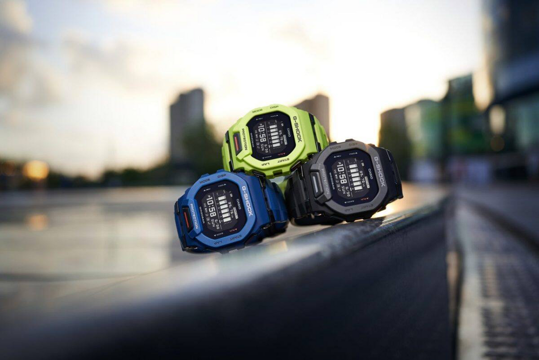 CASIO G-SHOCK SPORTS GBD-200-2DR DIGITAL BLUE WATCH