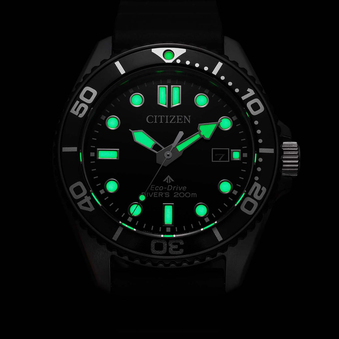 CITIZEN PROMASTER ECO-DRIVE BN0266-07E BLACK MEN WATCH