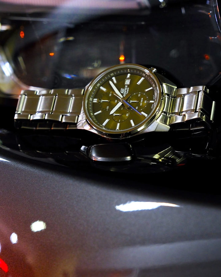 CASIO EDIFICE EFV-610D-5CVUDF STANDARD CHRONOGRAPH MEN WATCH