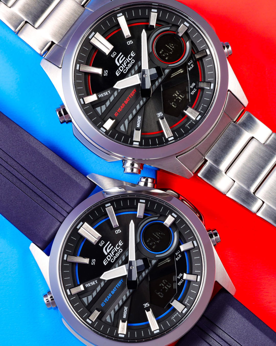 CASIO EDIFICE EFV-C120P-1A2DF ANALOG DIGITAL MEN WATCH