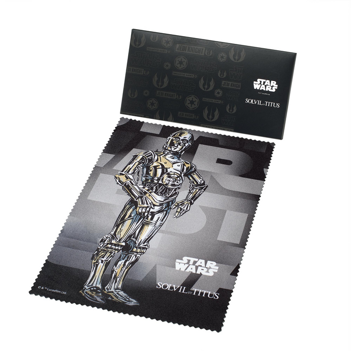 SOLVIL ET TITUS X STAR WARS 'C-3PO' W06-03365-004 LIMITED EDITION SABER CHRONOGRAPH QUARTZ MEN WATCH