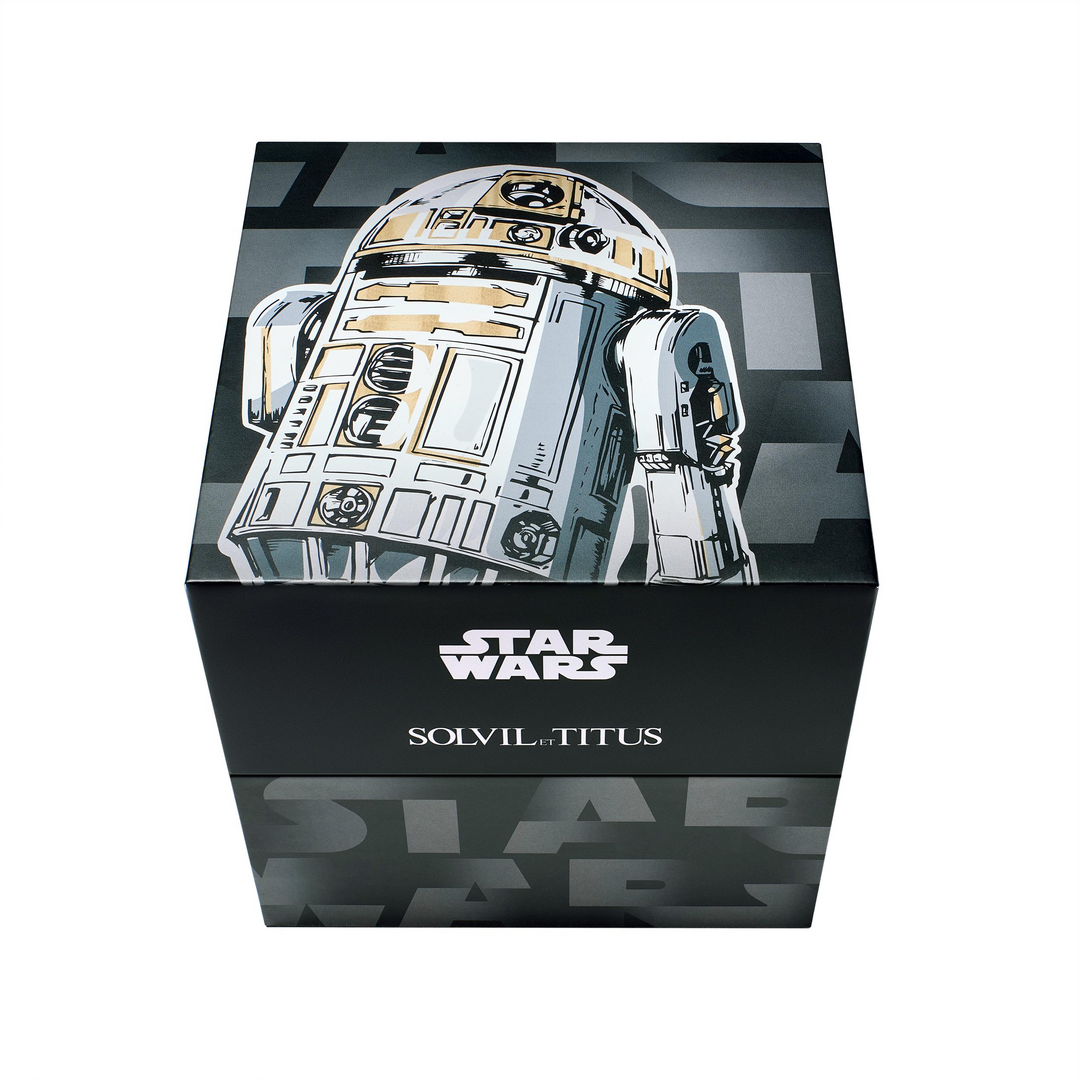 SOLVIL ET TITUS X STAR WARS 'R2-D2' W06-03365-001 LIMITED EDITION SABER CHRONOGRAPH QUARTZ MEN WATCH