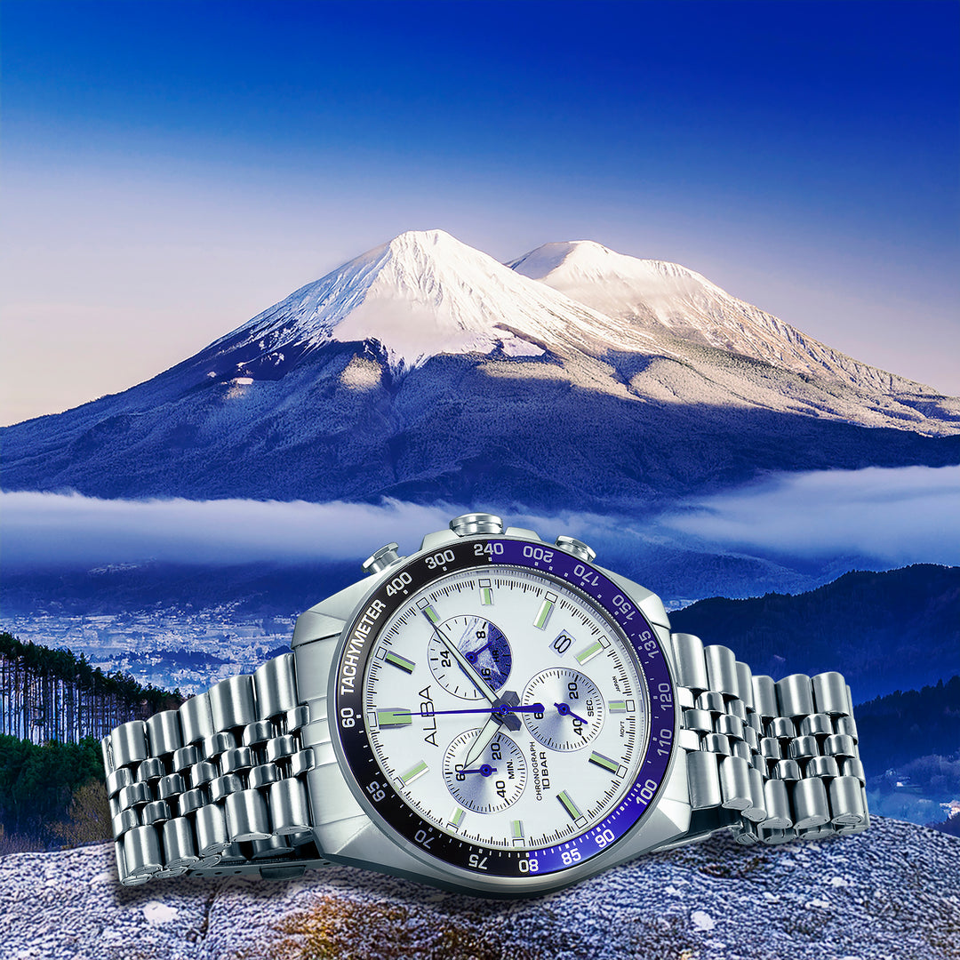 ALBA AX7029X SIGNA QUARTZ CHRONOGRAPH MEN WATCH