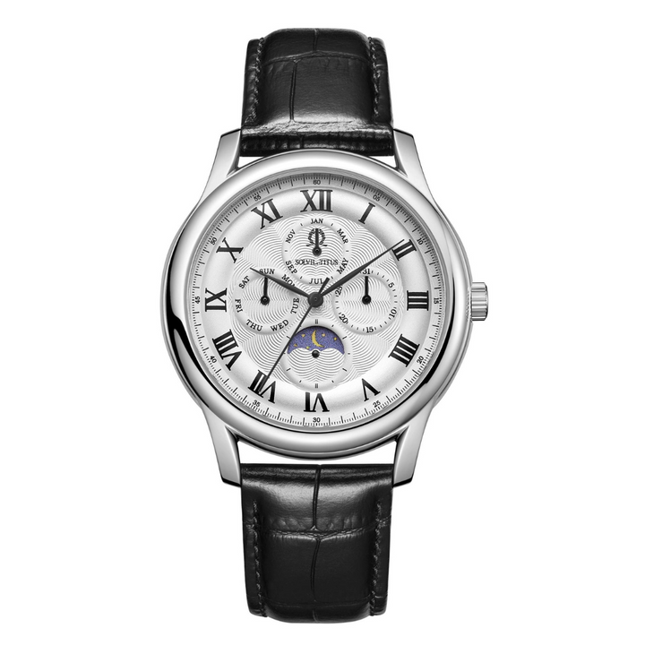 SOLVIL ET TITUS CLASSICIST W06-03322-001 MULTI-FUNCTION QUARTZ MEN WATCH