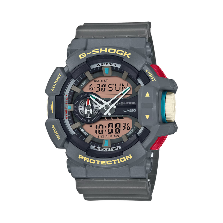 CASIO G-SHOCK GA-400PC-8ADR STANDARD ANALOG-DIGITAL GREEN WATCH