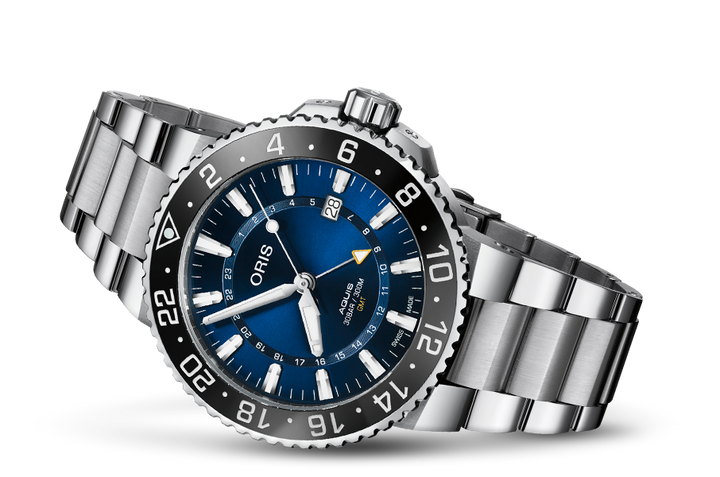 ORIS AQUIS DATE 798 7754 4135-07 8 24 05PEB MECHANICAL MEN WATCH