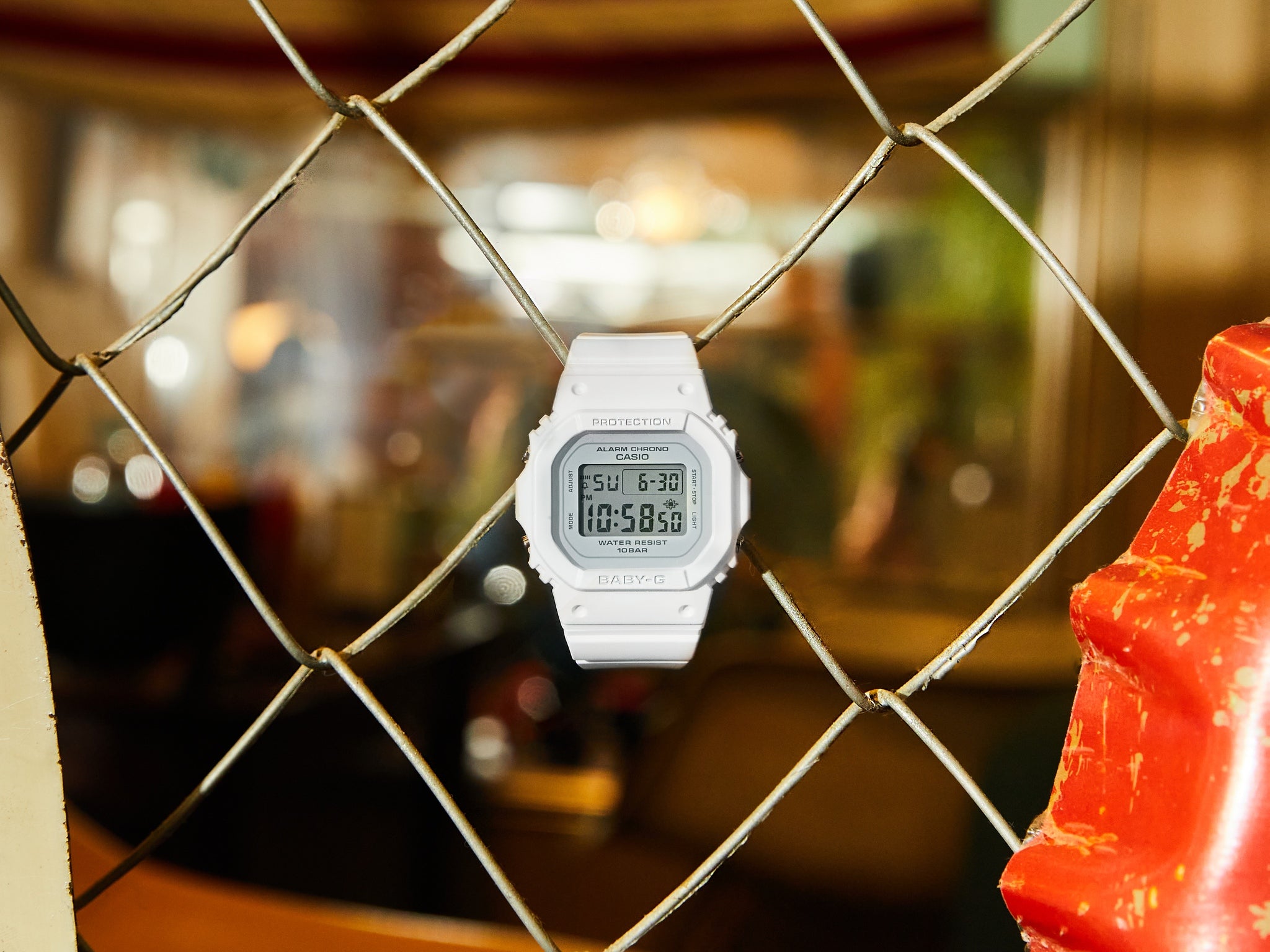 Casio Baby-G BGD-565-7DR Digital White Women Watch | City Chain