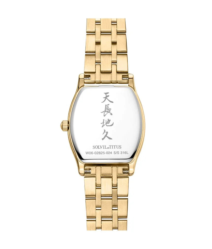 SOLVIL ET TITUS BARISTA W06-02825-024 3 HANDS DATE QUARTZ WOMEN WATCH