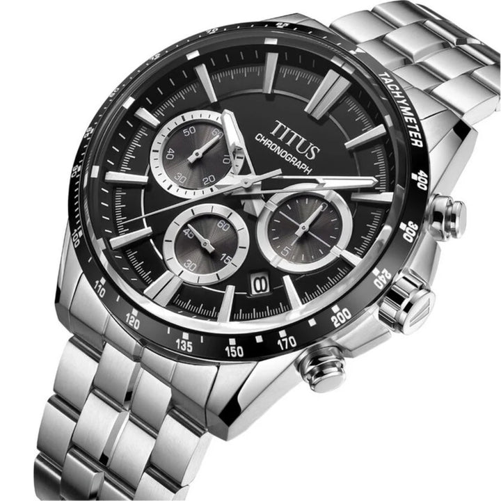 SOLVIL ET TITUS SABER W06-03337-007 CHRONOGRAPH QUARTZ MEN WATCH