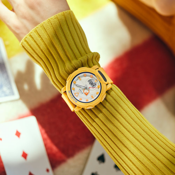 CASIO BABY-G BGA-310RP-9ADR YELLOW WOMEN WATCH