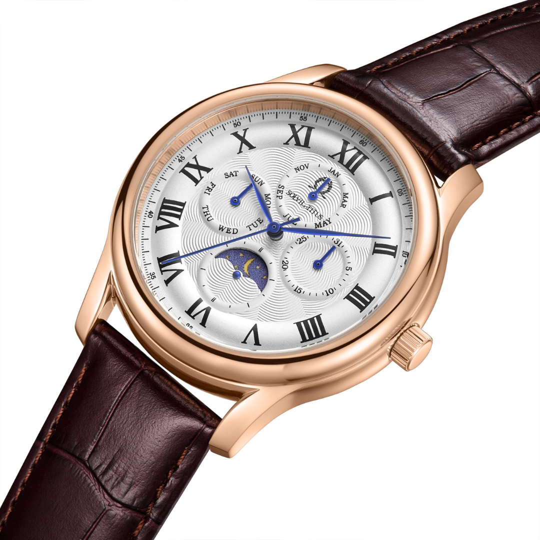 SOLVIL ET TITUS CLASSICIST W06-03322-003 MULTI-FUNCTION QUARTZ MEN WATCH