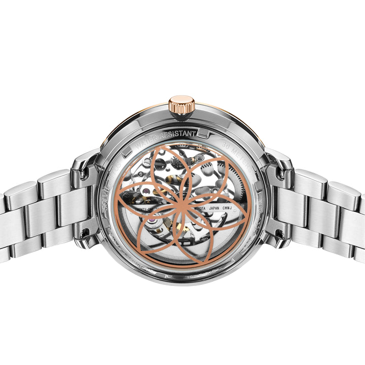 SOLVIL ET TITUS ENLIGHT W06-03306-002 3 HANDS AUTOMATIC WOMEN WATCH