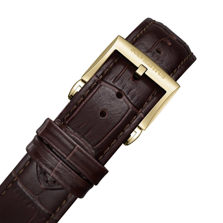 SOLVIL ET TITUS SPECIAL EDITION JAWI CLASSIC W06-03310-001 3 HANDS AUTOMATIC MEN WATCH