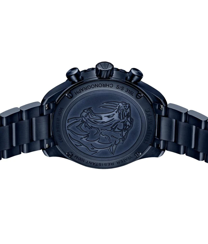 SOLVIL ET TITUS SABER W06-03364-003 CHRONOGRAPH QUARTZ MEN WATCH