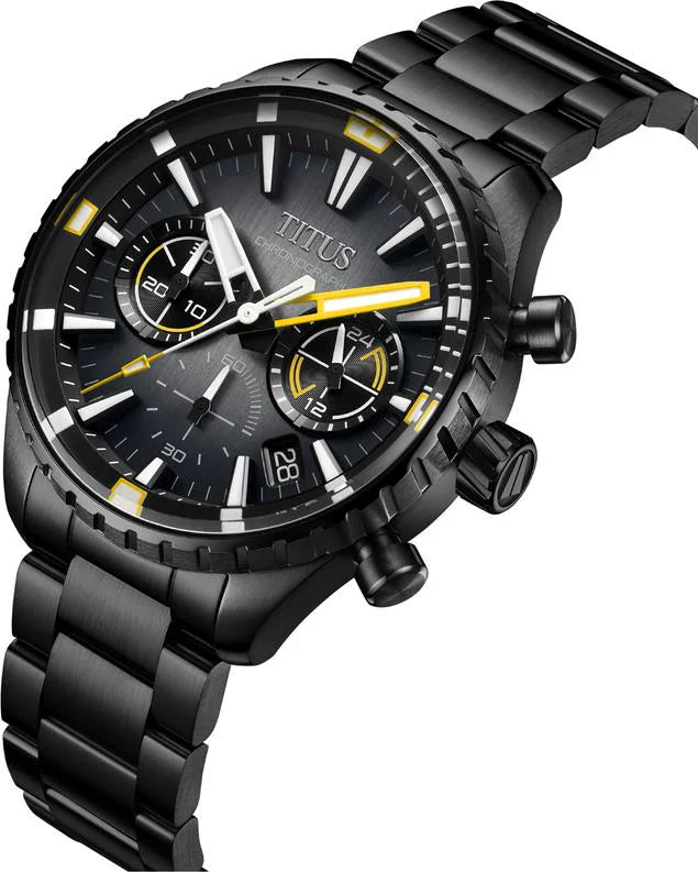 SOLVIL ET TITUS SABER W06-03364-004 CHRONOGRAPH QUARTZ MEN WATCH