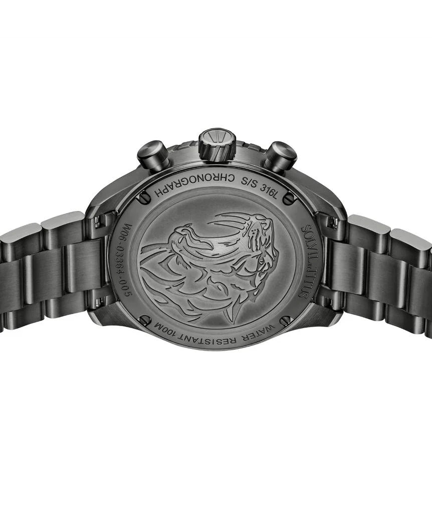 SOLVIL ET TITUS SABER W06-03364-005 CHRONOGRAPH QUARTZ MEN WATCH