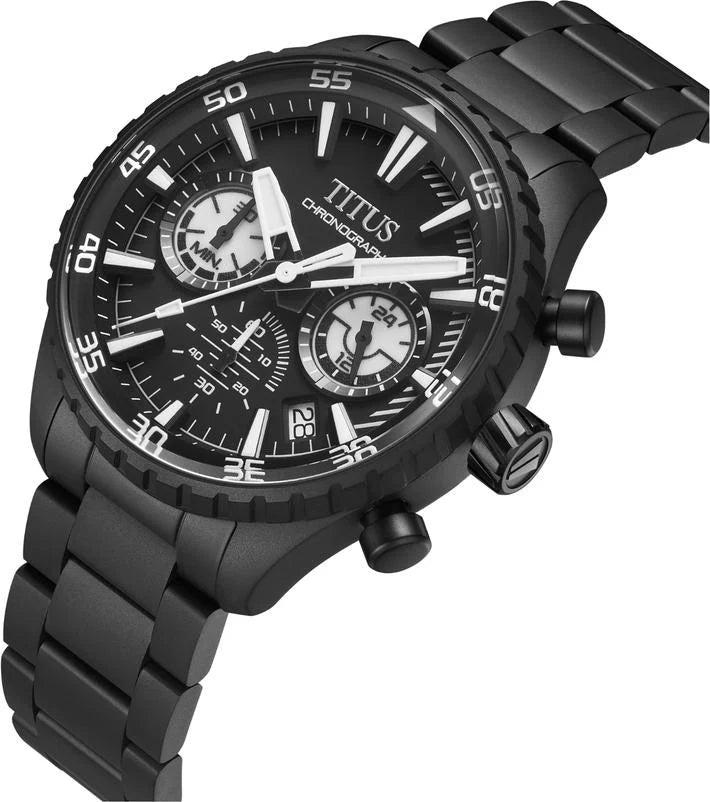 SOLVIL ET TITUS SABER W06-03364-006 CHRONOGRAPH QUARTZ MEN WATCH