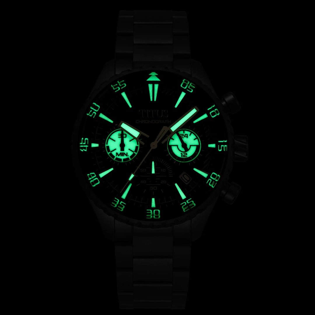SOLVIL ET TITUS SABER W06-03364-006 CHRONOGRAPH QUARTZ MEN WATCH