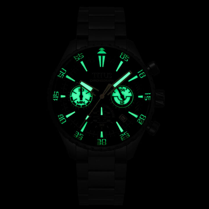 SOLVIL ET TITUS SABER W06-03364-006 CHRONOGRAPH QUARTZ MEN WATCH