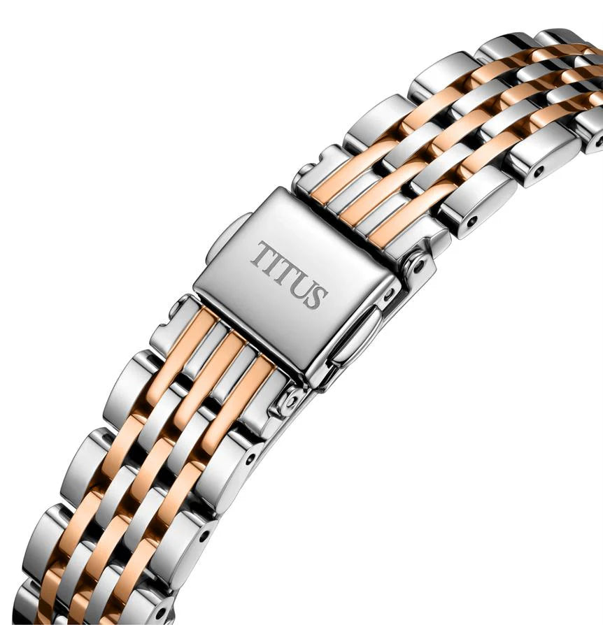 SOLVIL ET TITUS FAIR LADY W06-03374-002 3 HANDS DATE QUARTZ WOMEN WATCH