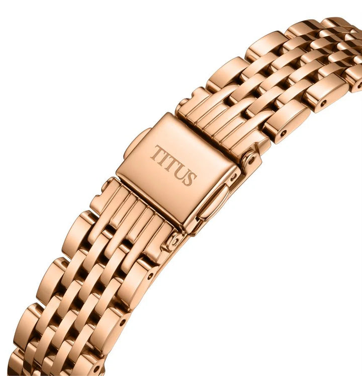 SOLVIL ET TITUS FAIR LADY W06-03374-004 3 HANDS DATE QUARTZ WOMEN WATCH