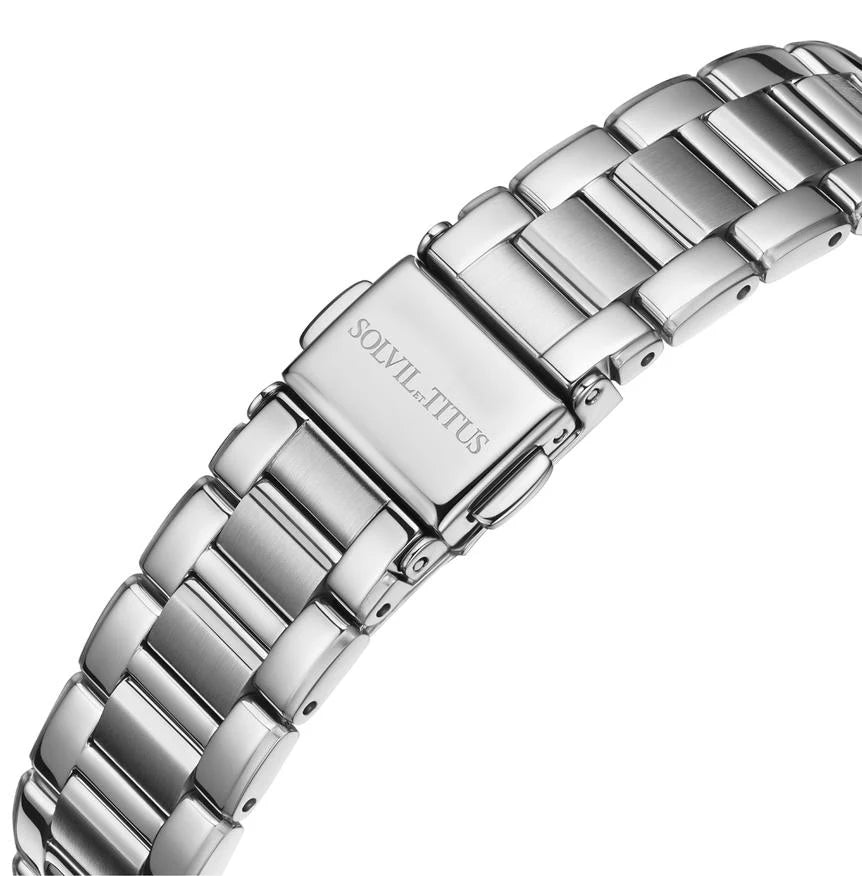 SOLVIL ET TITUS FAIR LADY W06-03399-001 2 HANDS QUARTZ WOMEN WATCH