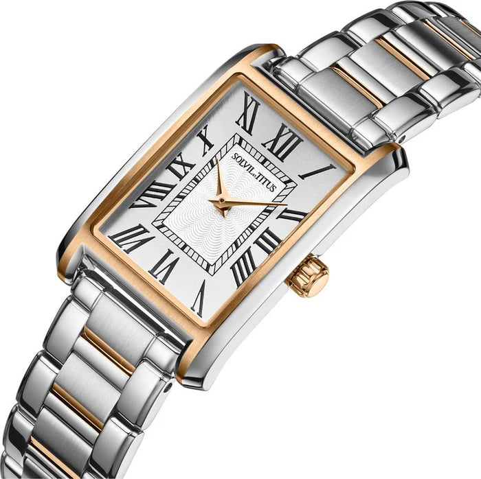 SOLVIL ET TITUS FAIR LADY W06-03399-002 2 HANDS QUARTZ WOMEN WATCH