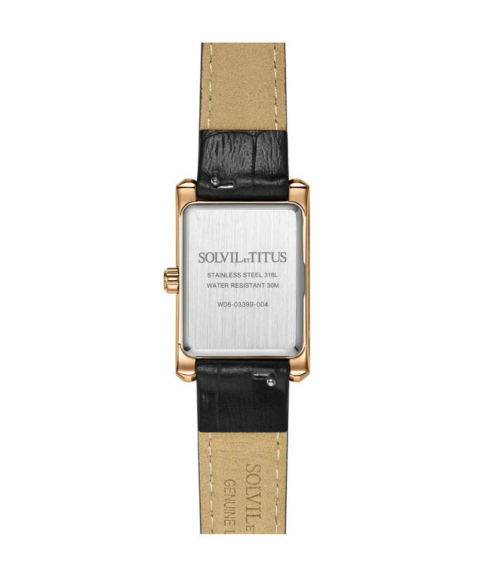 SOLVIL ET TITUS FAIR LADY W06-03399-004 2 HANDS QUARTZ WOMEN WATCH