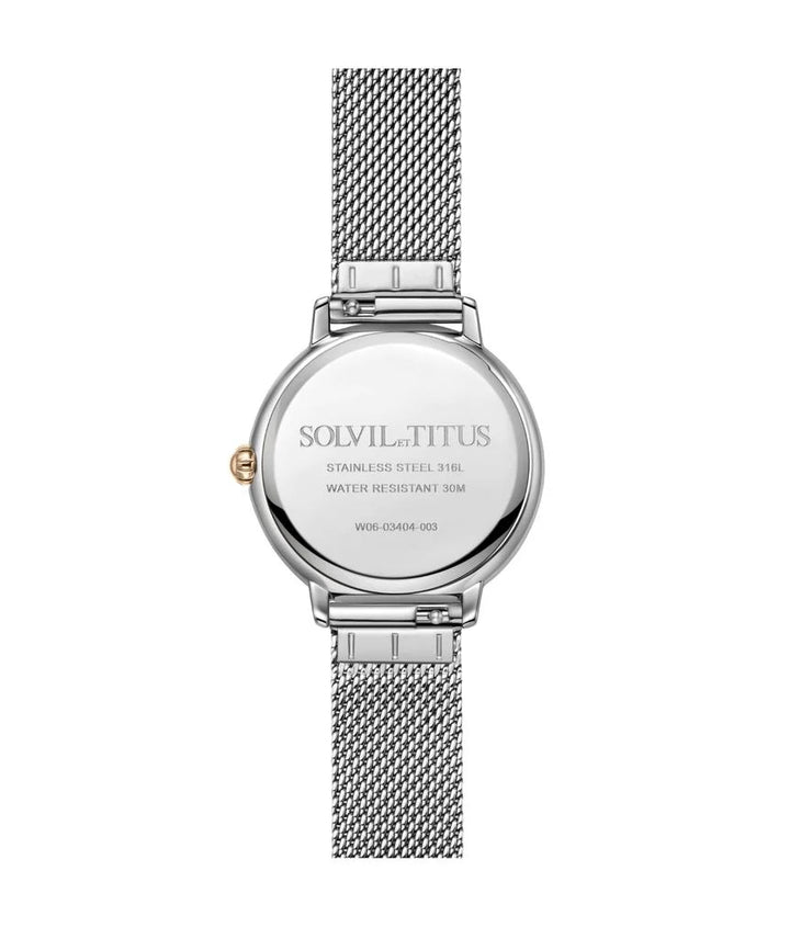 SOLVIL ET TITUS FASHIONISTA W06-03404-003 MULTI-FUNCTION QUARTZ WOMEN WATCH